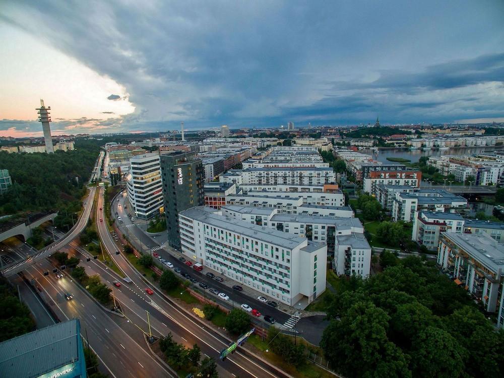 Apartdirect Hammarby Sjostad Stoccolma Esterno foto