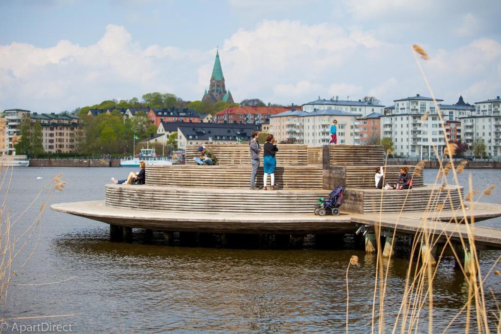 Apartdirect Hammarby Sjostad Stoccolma Esterno foto