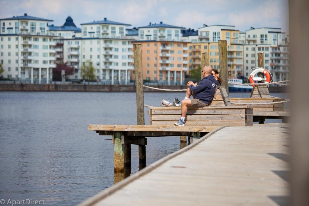 Apartdirect Hammarby Sjostad Stoccolma Esterno foto