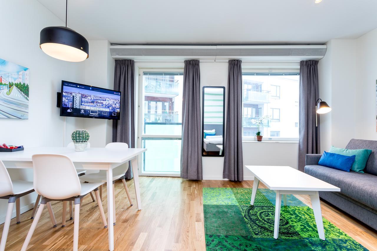 Apartdirect Hammarby Sjostad Stoccolma Esterno foto