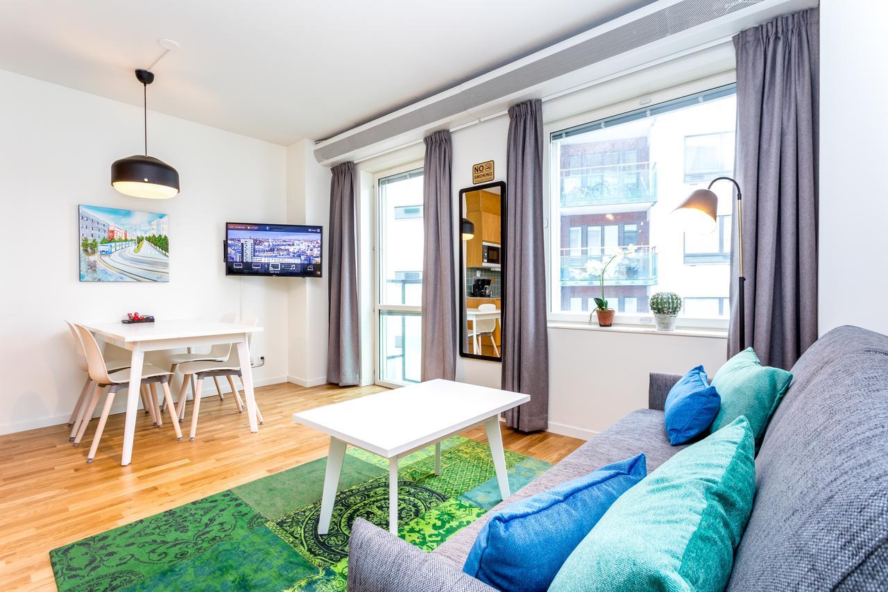 Apartdirect Hammarby Sjostad Stoccolma Esterno foto